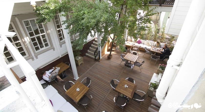 نمای کلی از محوطه اینر گاردن